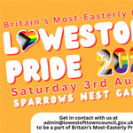 lowestoft pride 2025 pic of lowestoft pride 2025