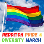 redditch pride 2025 pic of redditch pride 2025