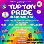 tupton pride 2025 pic of tupton pride 2025