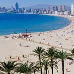 levante beach benidorm pic of levante beach benidorm
